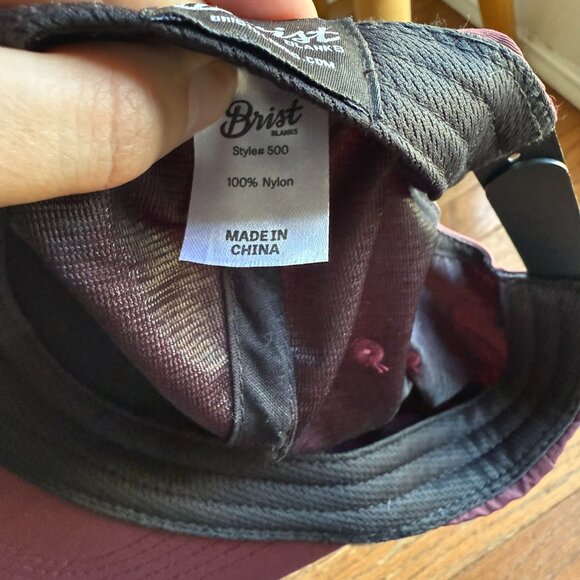 Bow & Arrow Brewing Co. Maroon Rope Hat – Brist Blanks Hats - Picture 7 of 7